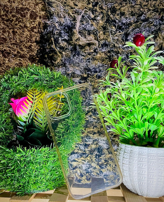 Crystal Clear Back Cover for iPhone 13 β Transparent TPU Case