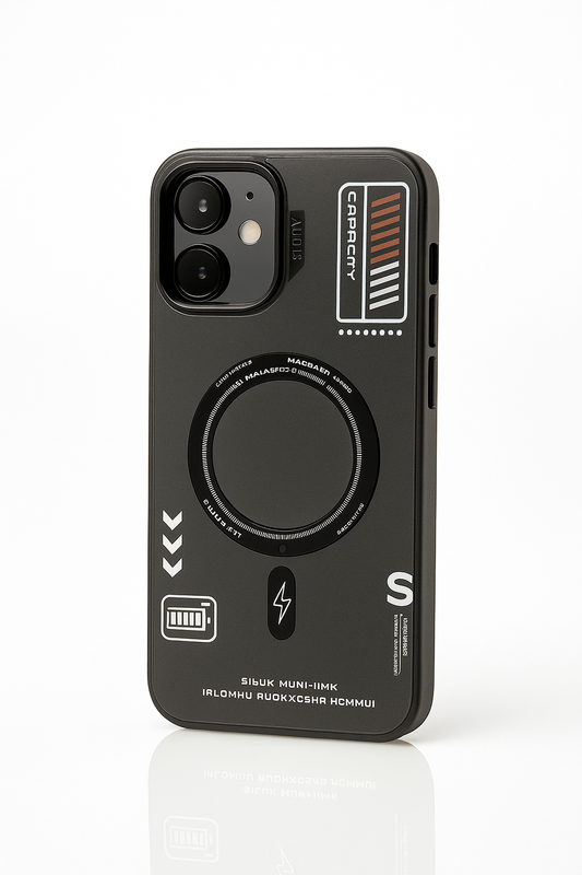 Stylish Black Designer Case for iPhone 13 – Shockproof Pouch