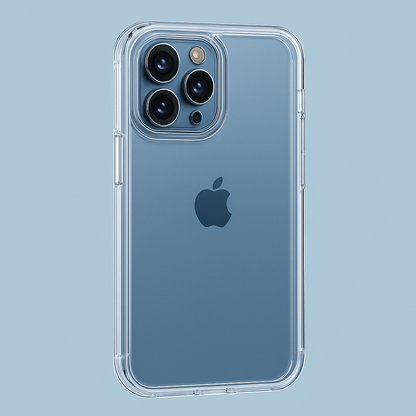 Transparent Clear Back Cover for iPhone 15 Pro Max