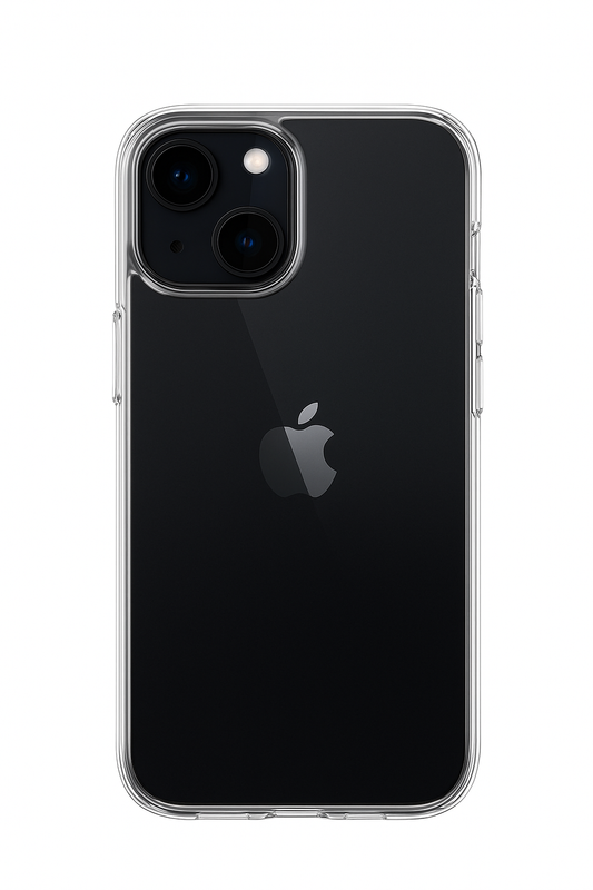 Crystal Clear Back Cover for iPhone 13 – Transparent TPU Case